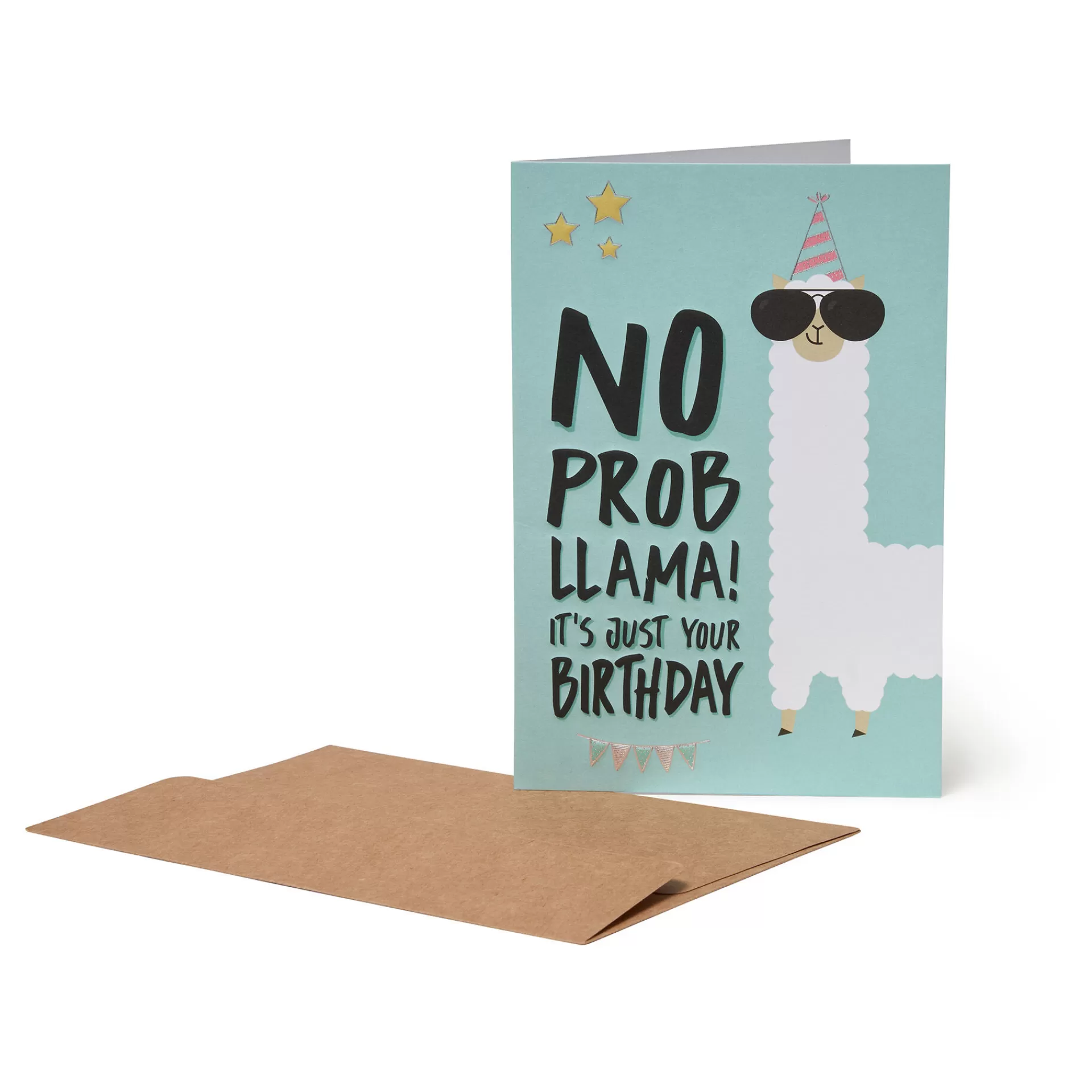 Legami Milano Biglietto di Auguri di Compleanno - No Probllama- Biglietti Compleanno