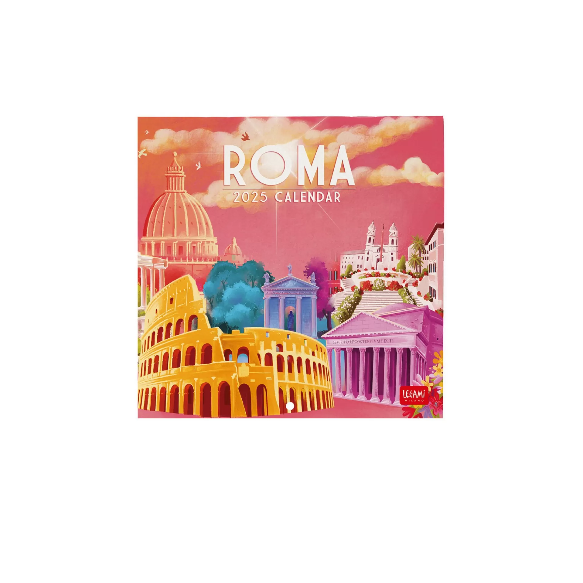 Legami Milano Calendario da Parete 2025 - 18 x 18 cm- Calendari Da Parete