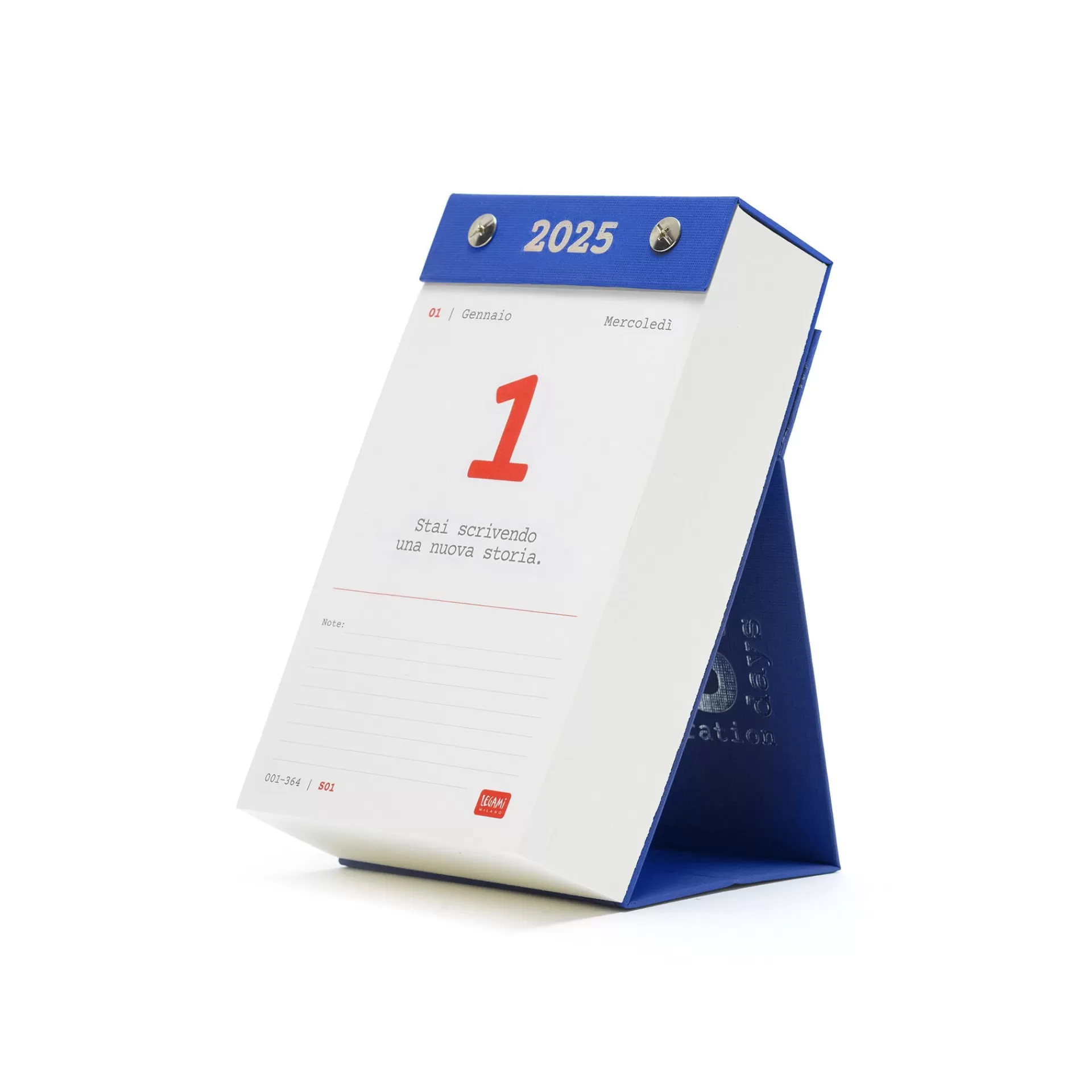 Legami Milano Calendario da Tavolo Giornaliero - 2025- Calendari Da Tavolo