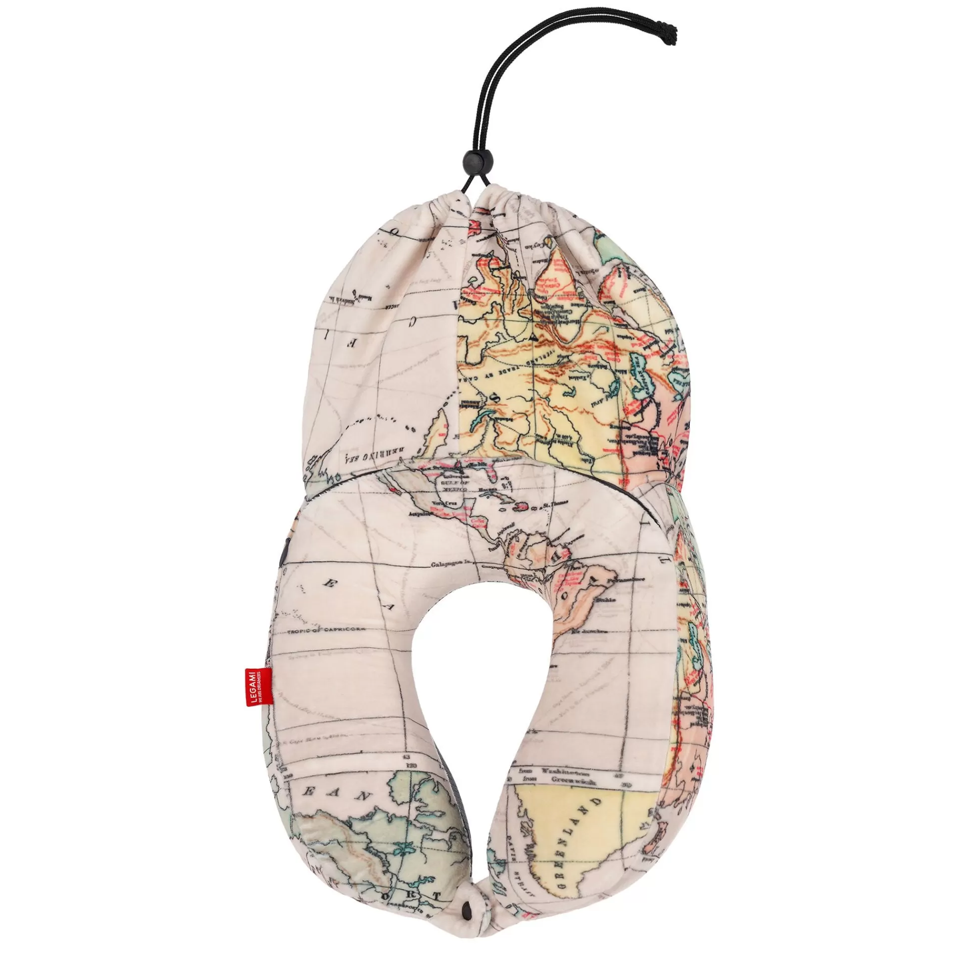 Legami Milano Cuscino da Viaggio in Memory Foam - Travel Pillow- Accessori Viaggio