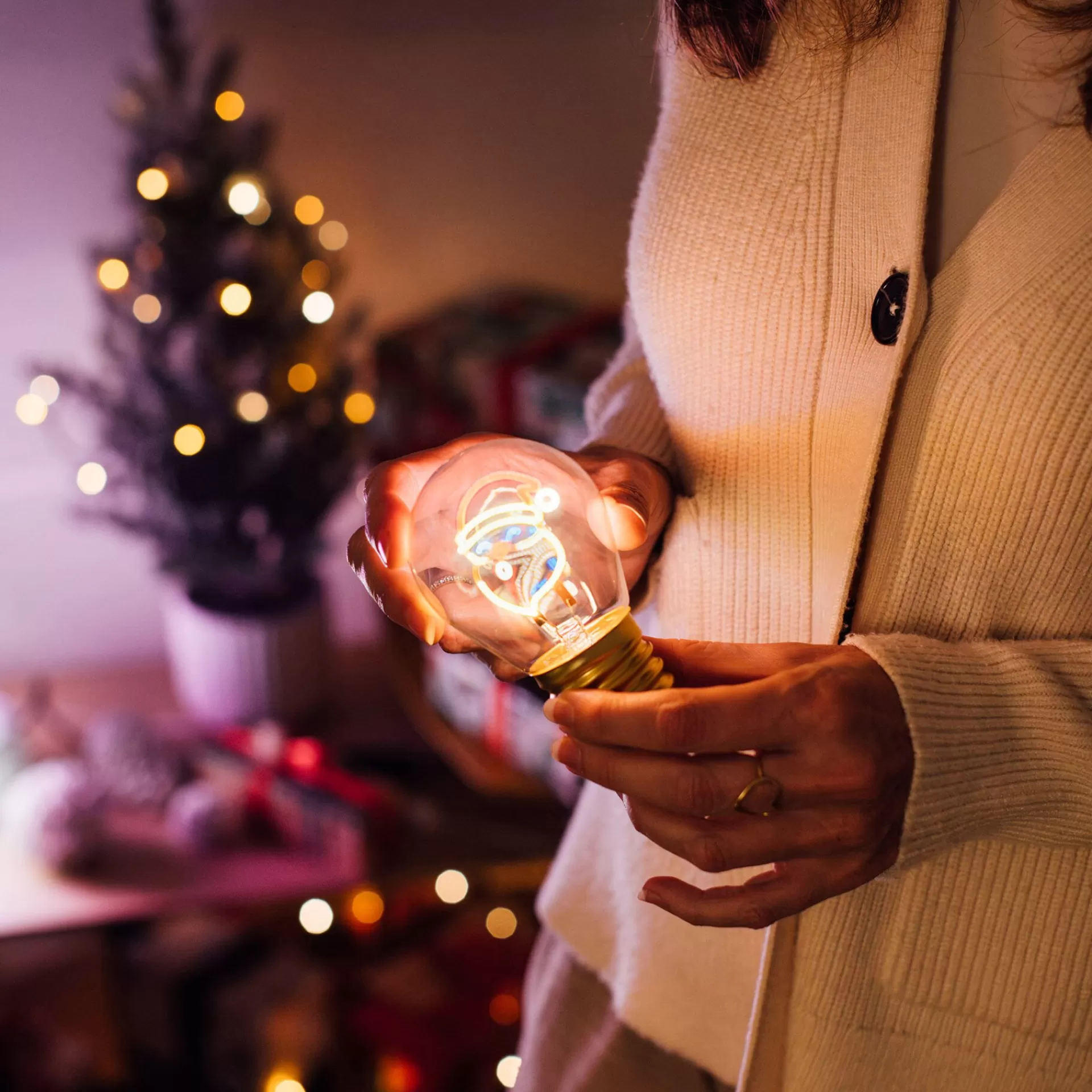 Legami Milano Lampada da Tavolo a Forma di Lampadina - Bulb Fiction- Lampade | Accessori Natalizi