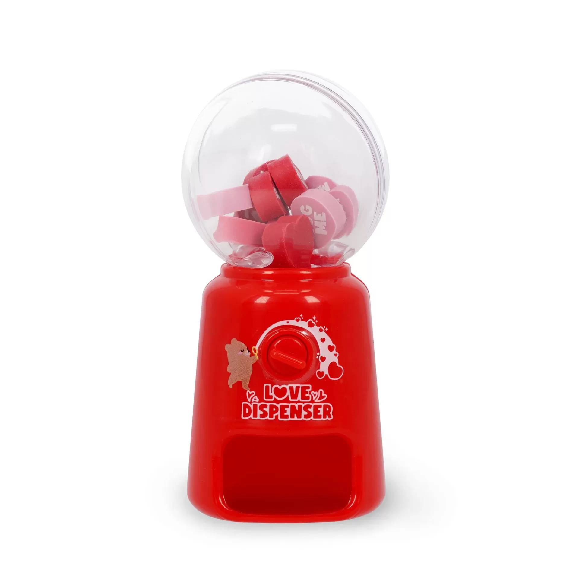 Legami Milano Mini Distributore Gomme per Cancellare - Love Dispenser- Gomme E Correttori