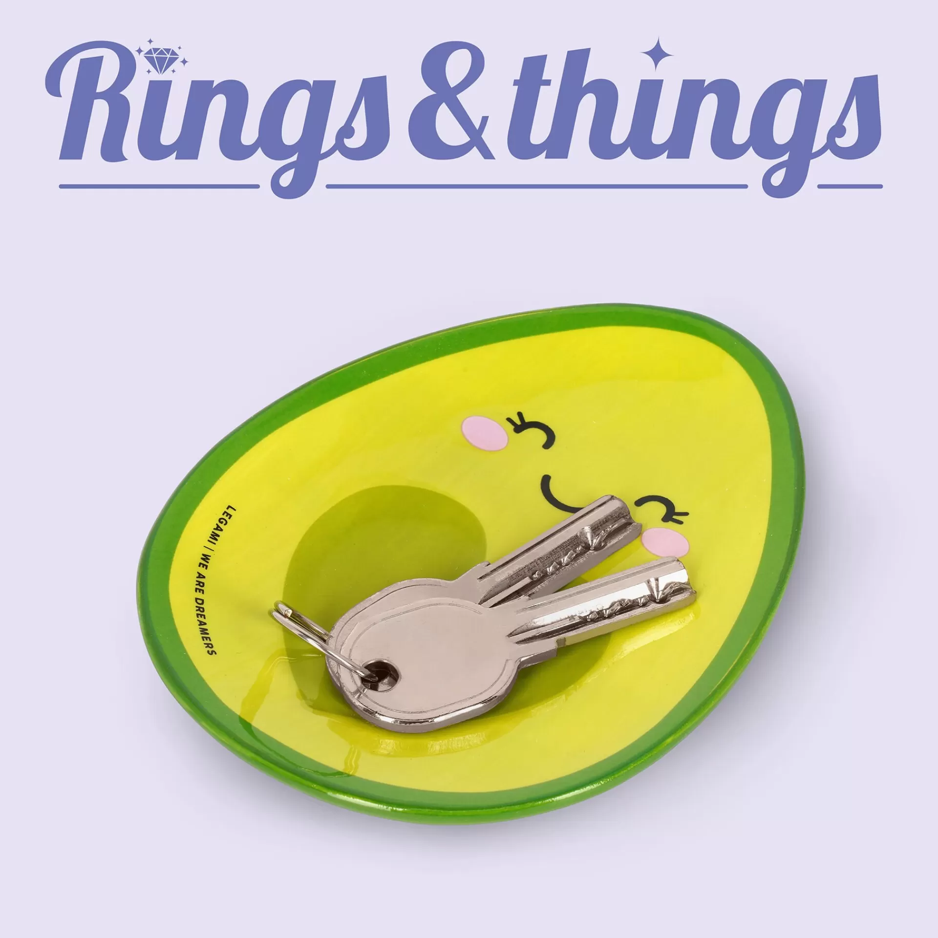 Legami Milano Piattino in Ceramica - Rings & Things- Altri Accessori
