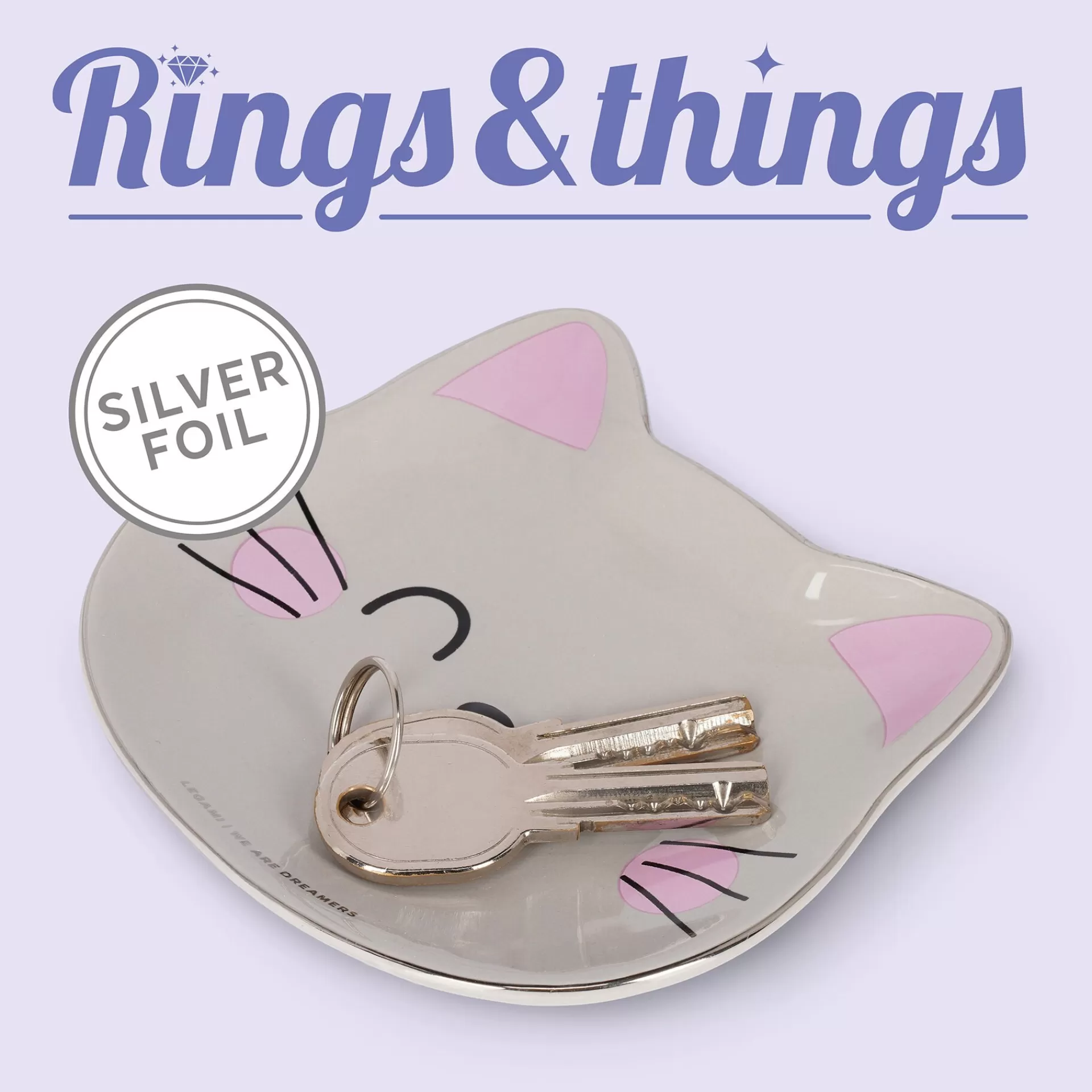 Legami Milano Piattino in Ceramica - Rings & Things- Altri Accessori