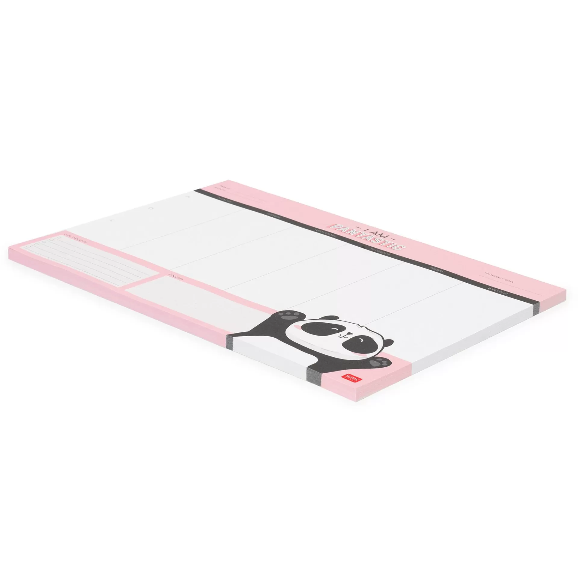 Legami Milano Planning da Scrivania - Smart Week- Mousepad In Carta E Planner