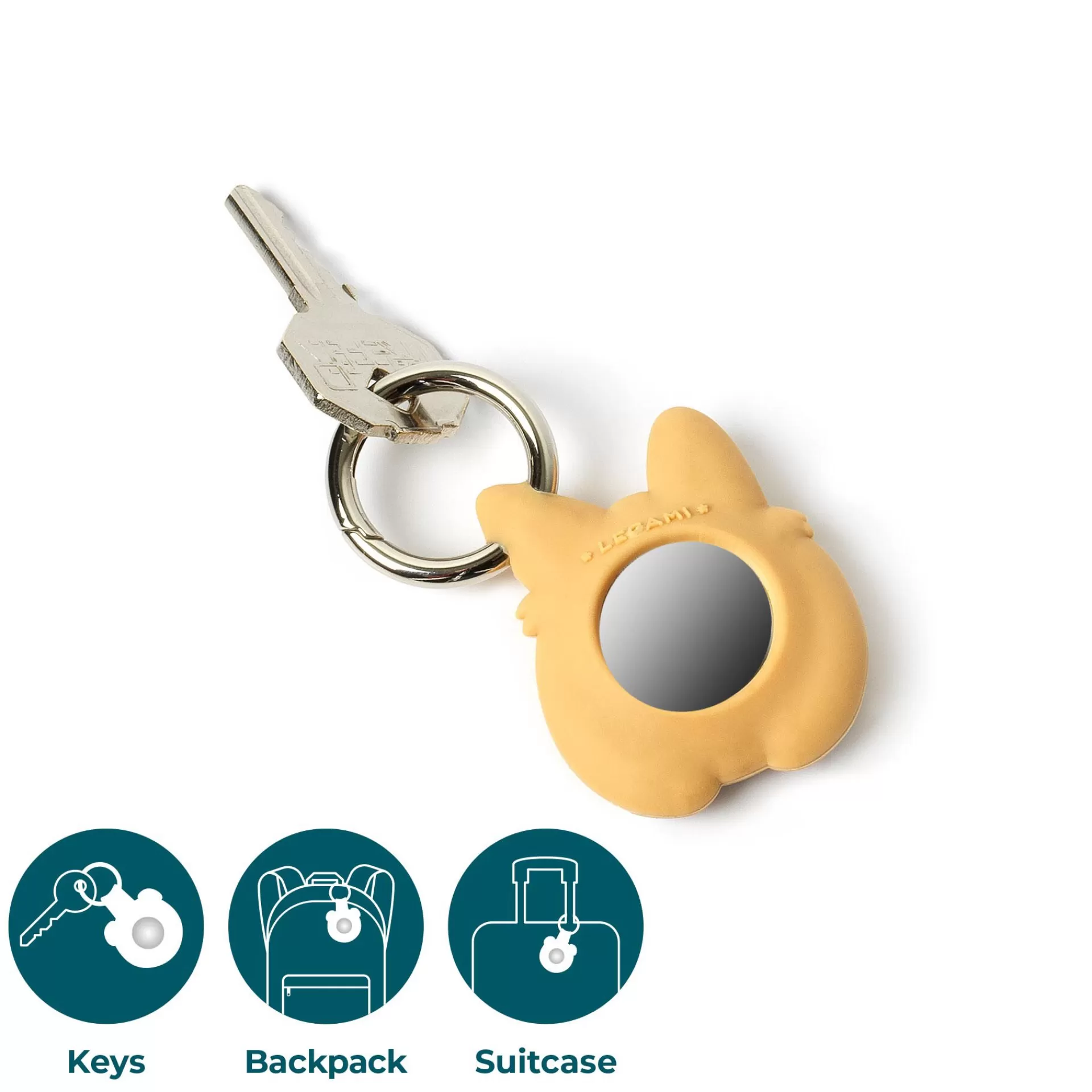 Legami Milano Portachiavi per AirTag- Accessori Per Smartphone Pc Tablet | Accessori Viaggio