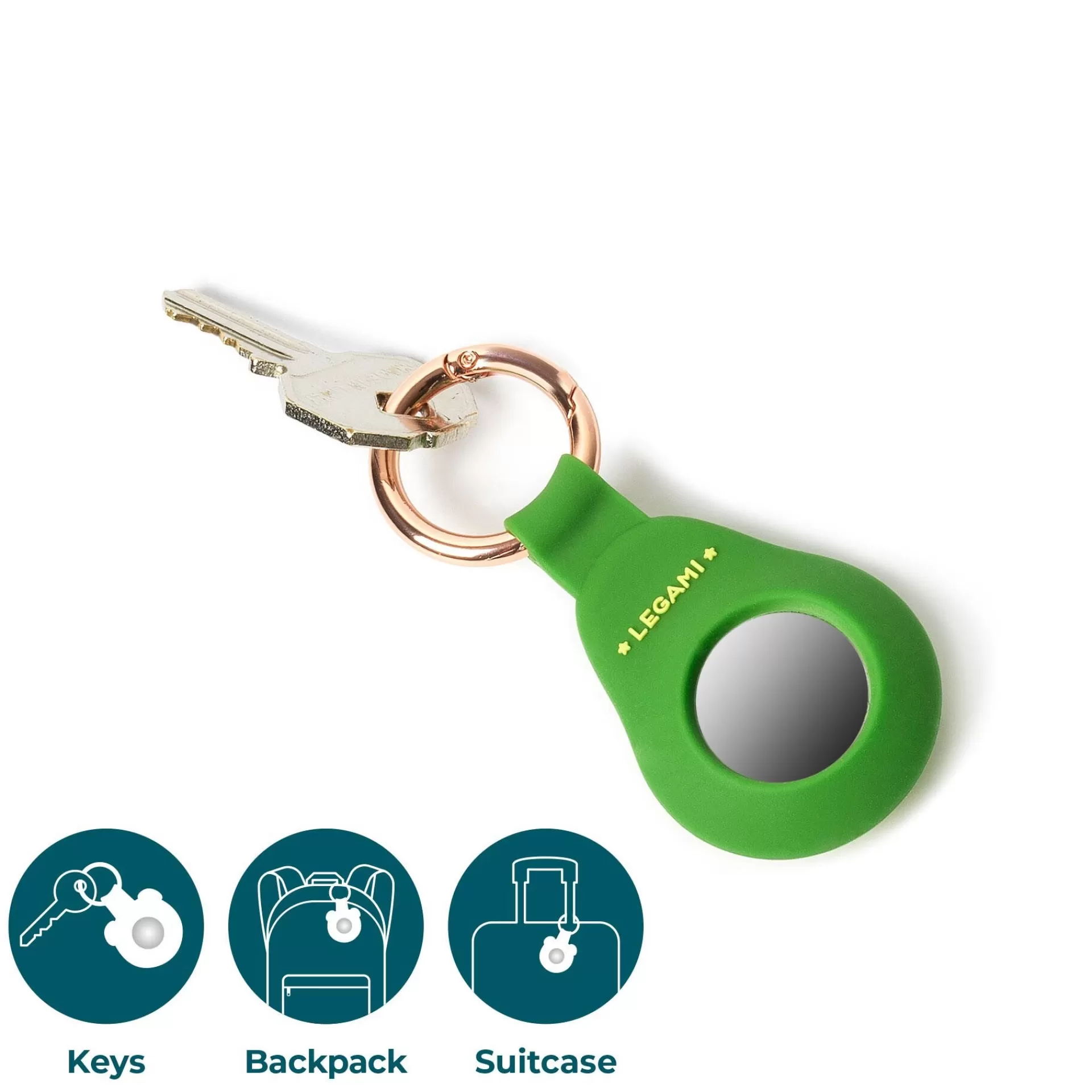 Legami Milano Portachiavi per AirTag- Accessori Per Smartphone Pc Tablet | Accessori Viaggio