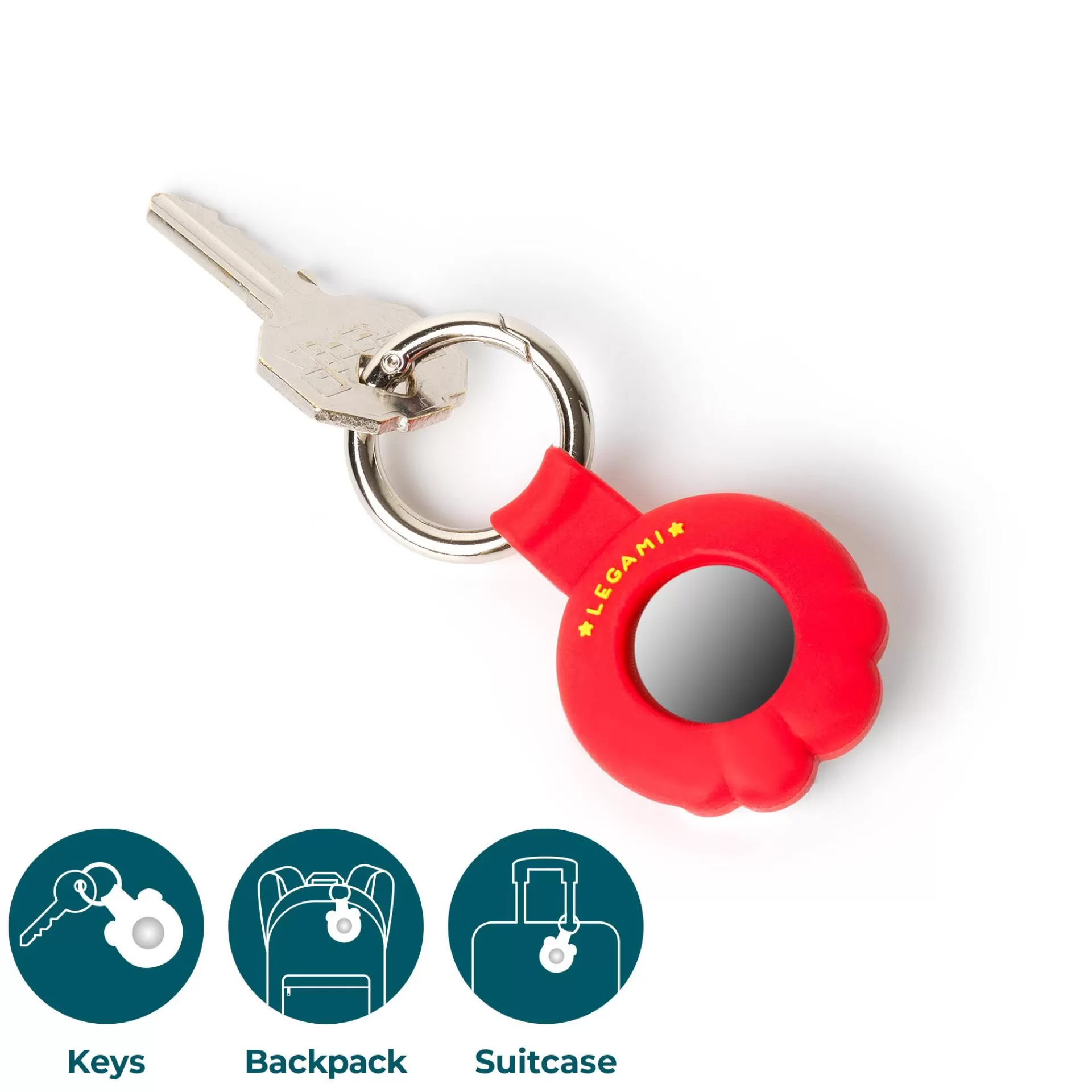 Legami Milano Portachiavi per AirTag- Accessori Per Smartphone Pc Tablet | Accessori Viaggio