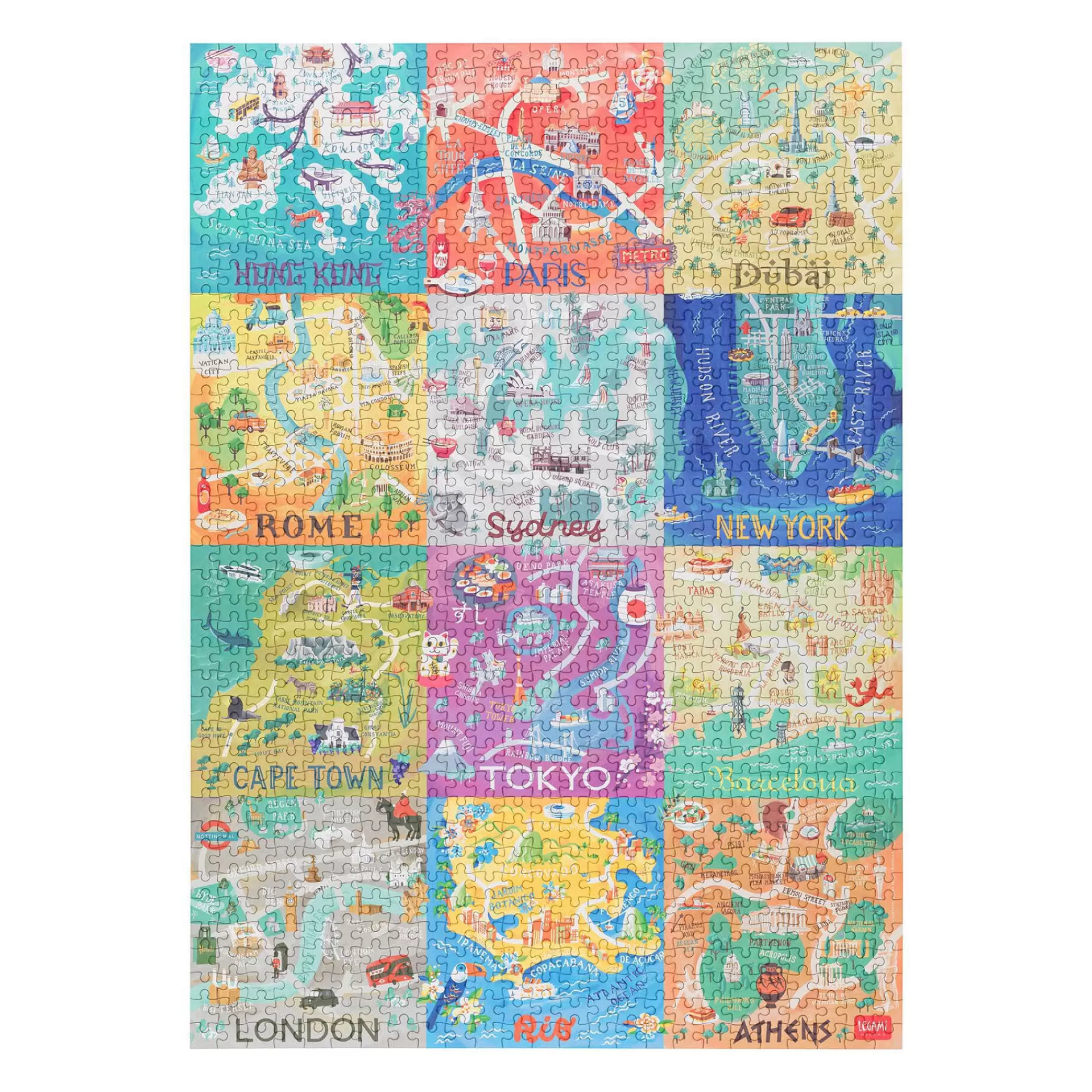 Legami Milano Puzzle da 1000 Pezzi- Giochi