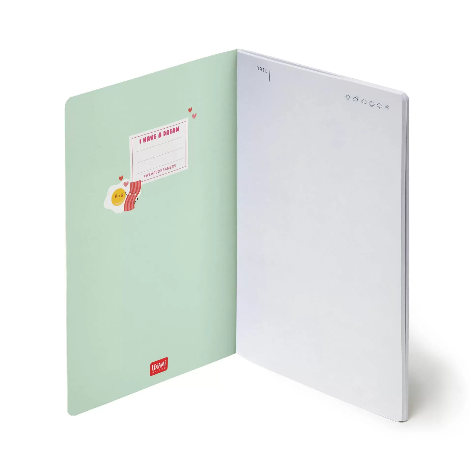 Legami Milano Quaderno Foglio Bianco - A5- Quaderni Foglio Bianco