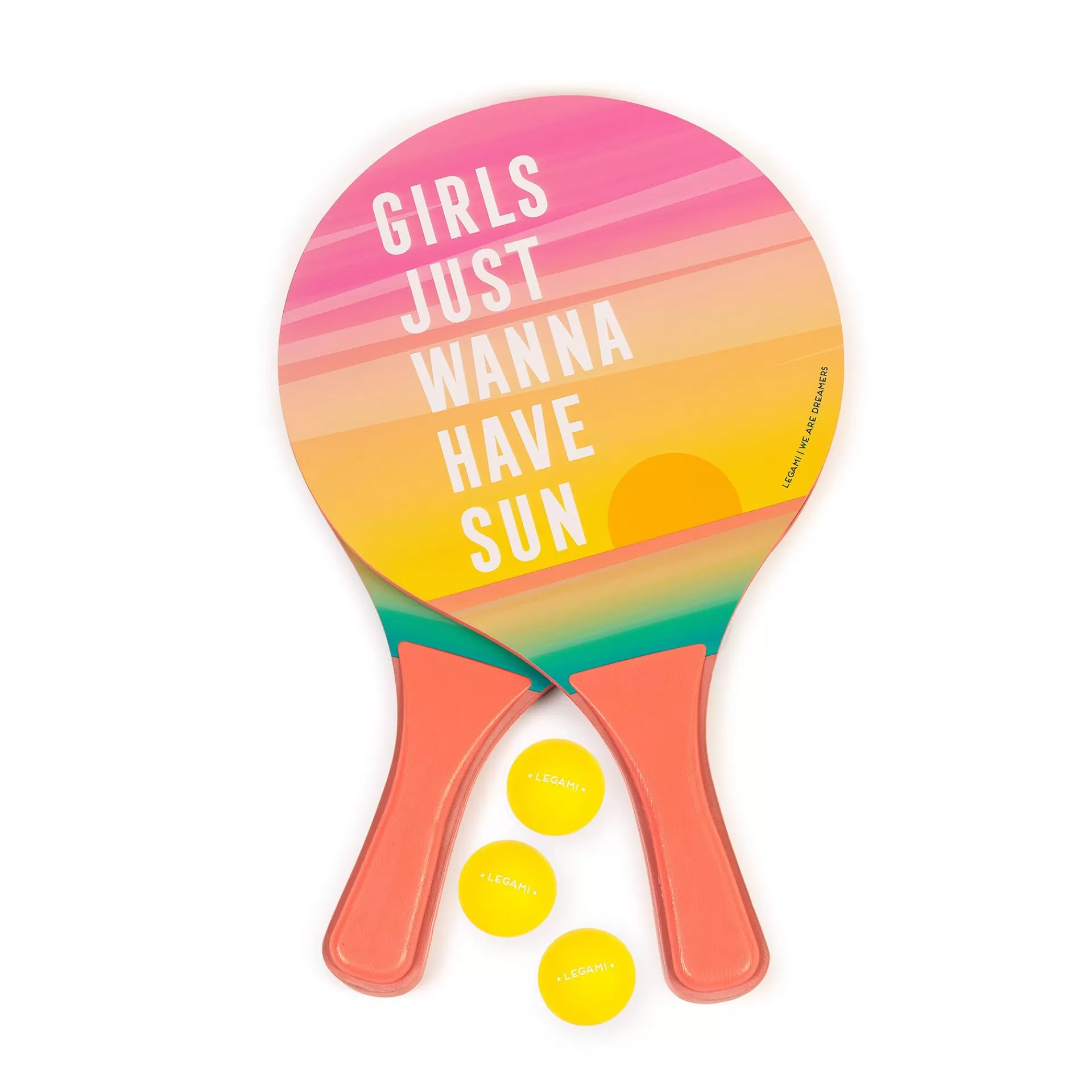 Legami Milano Racchette da Spiaggia - Beach Rackets- Giochi Da Spiaggia