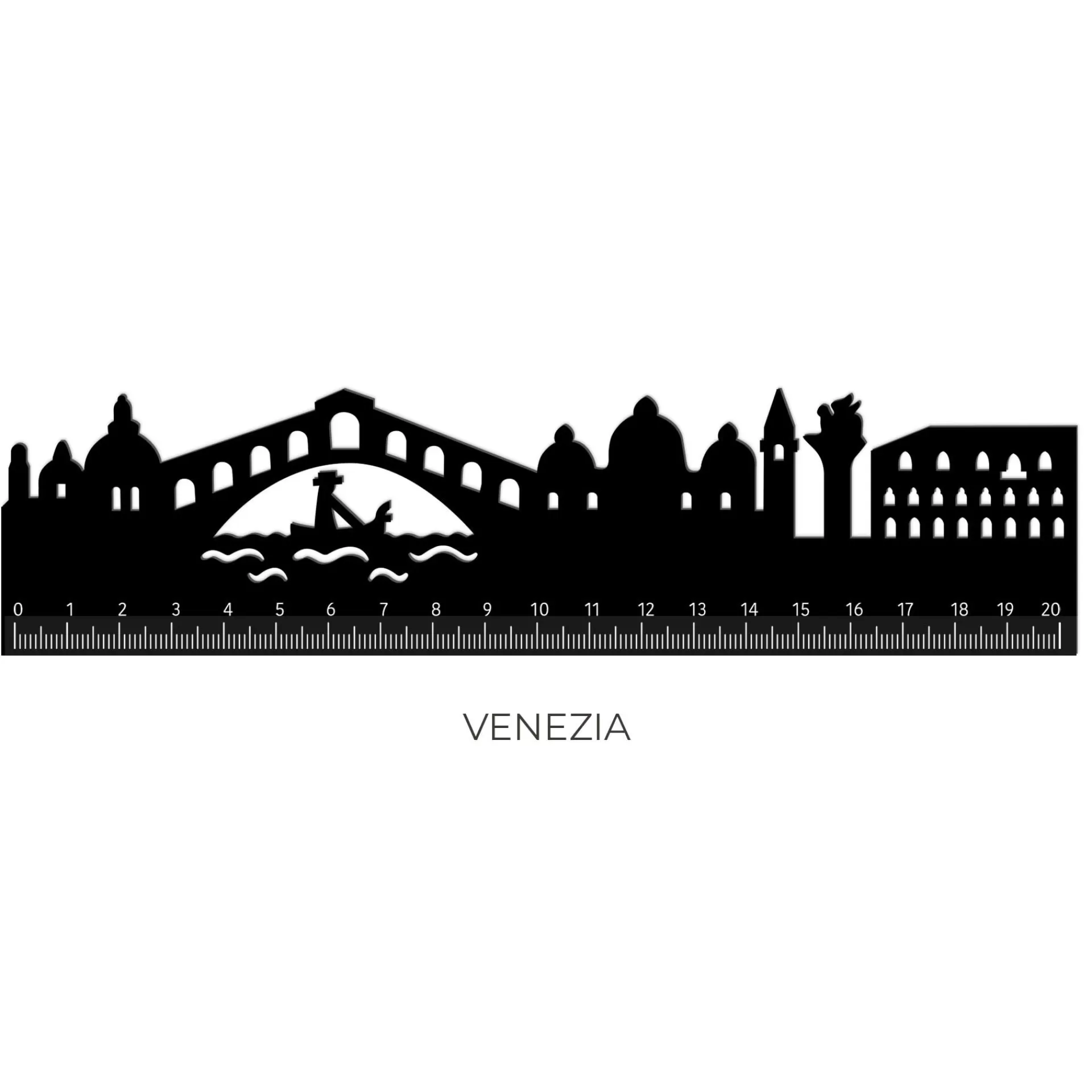 Legami Milano Righello - Follow The Skyline- Righelli