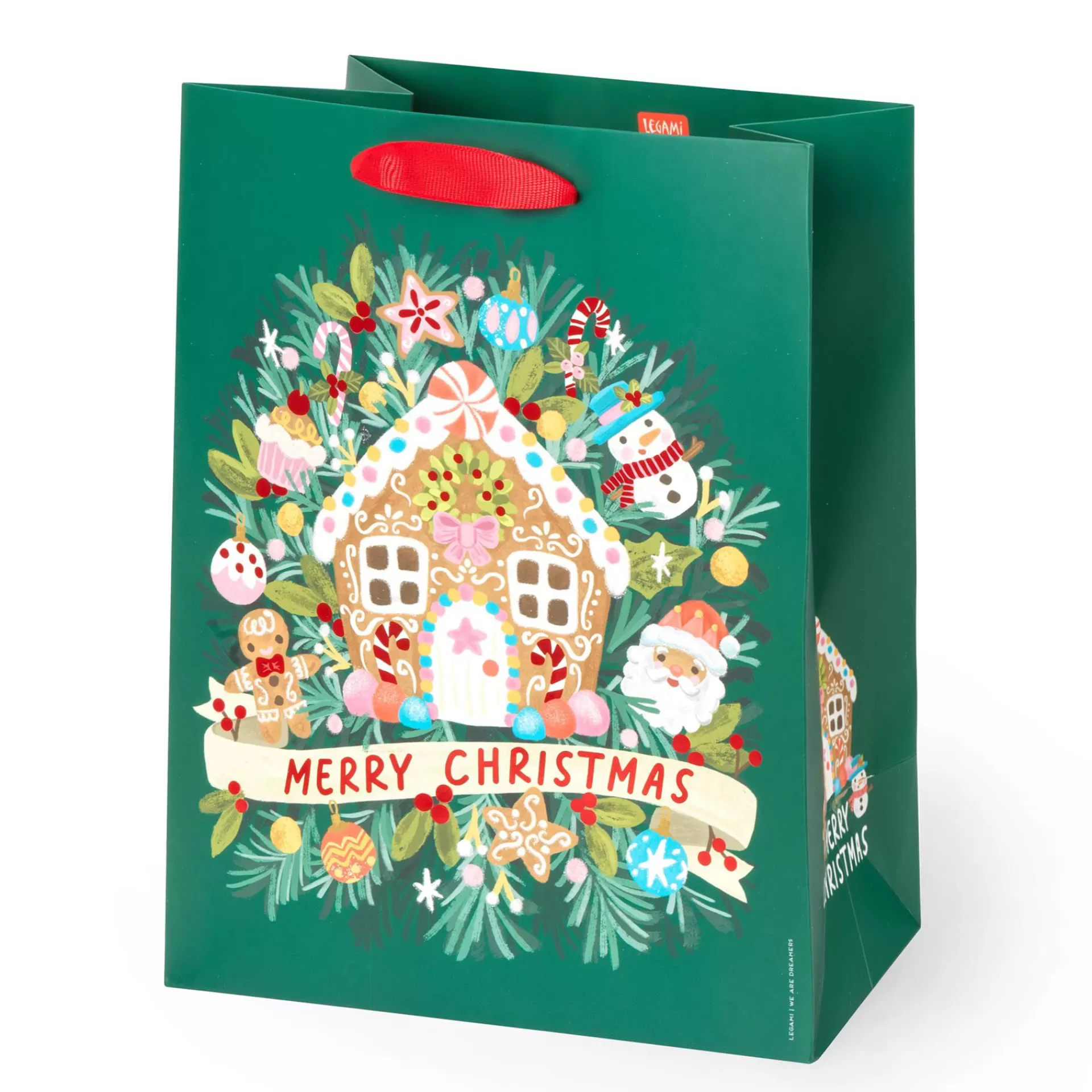 Legami Milano Sacchetto Regalo Natalizio - Medium- Sacchetti Regalo Natalizi