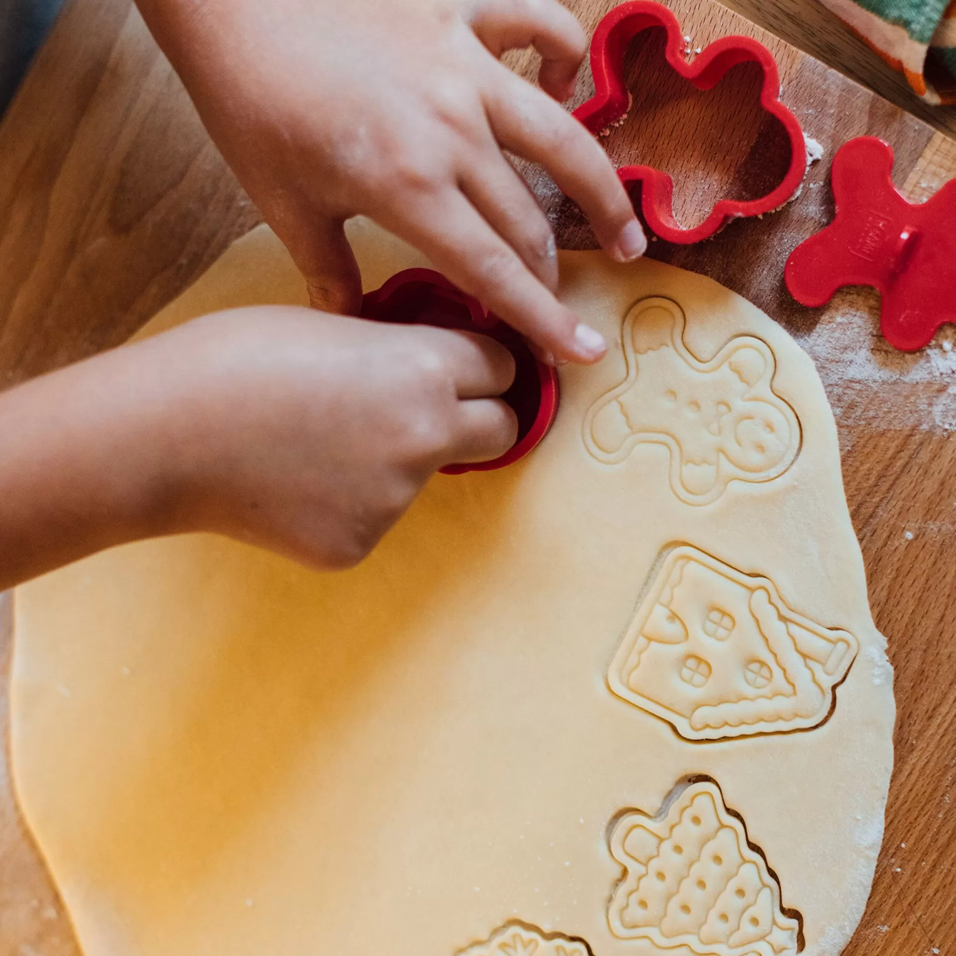 Legami Milano Set di 5 Formine per Biscotti con Timbro - Cookie Time!- Altri Accessori Cucina | Accessori Natalizi