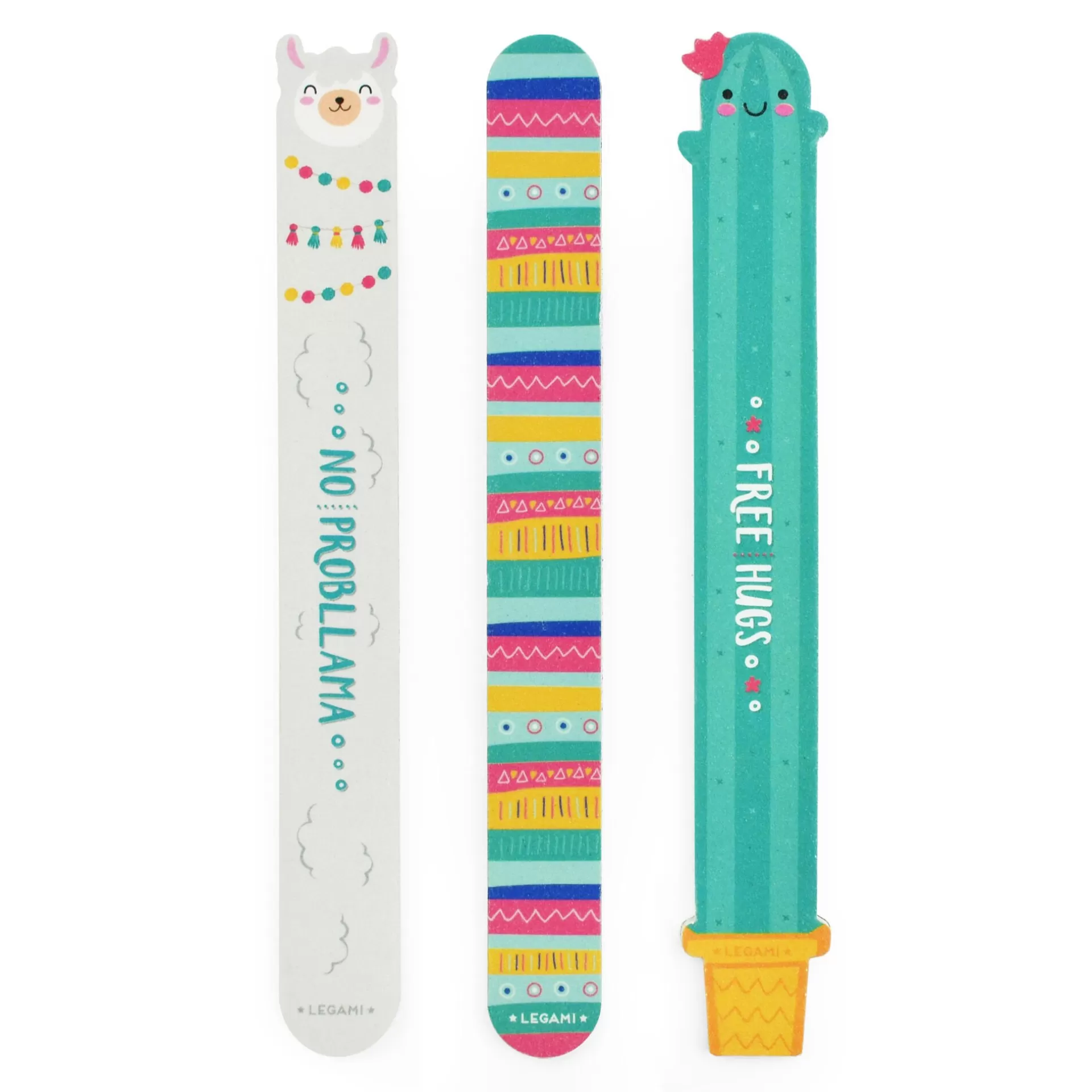 Legami Milano Set di 3 Lime per Unghie- Accessori Beauty