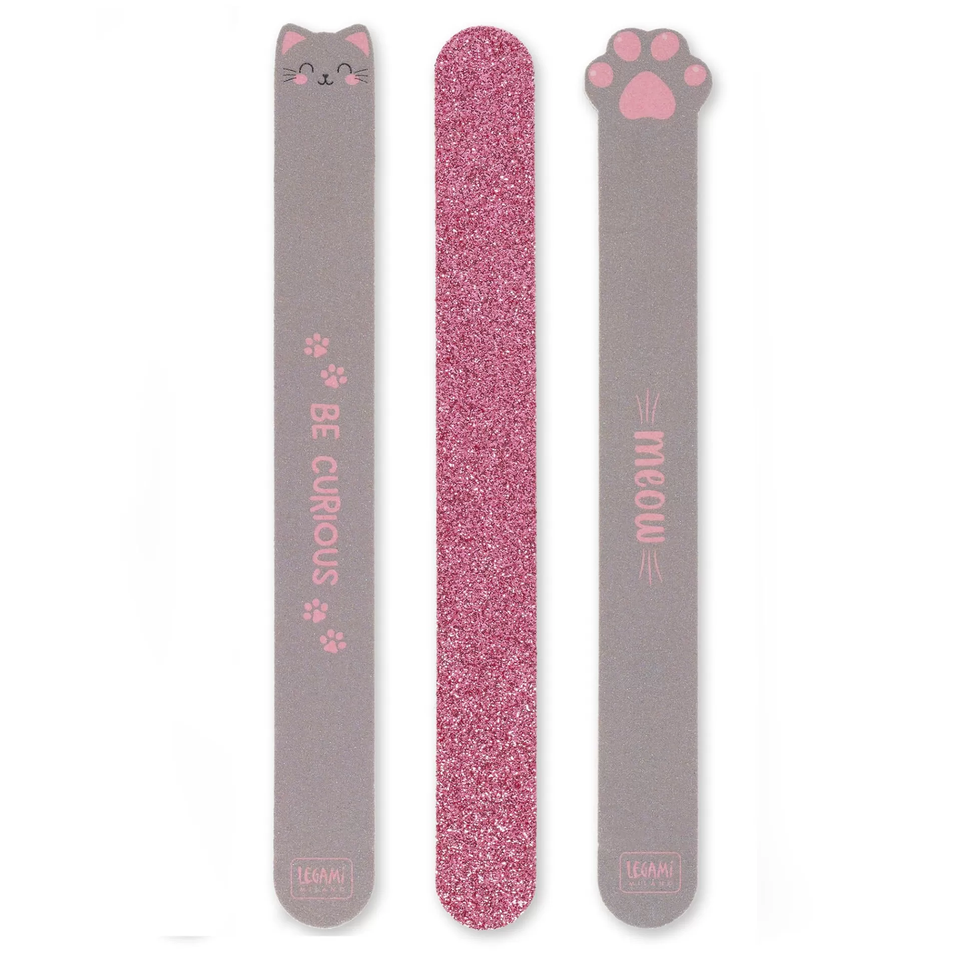 Legami Milano Set di 3 Lime per Unghie - Nails Before Males- Accessori Beauty