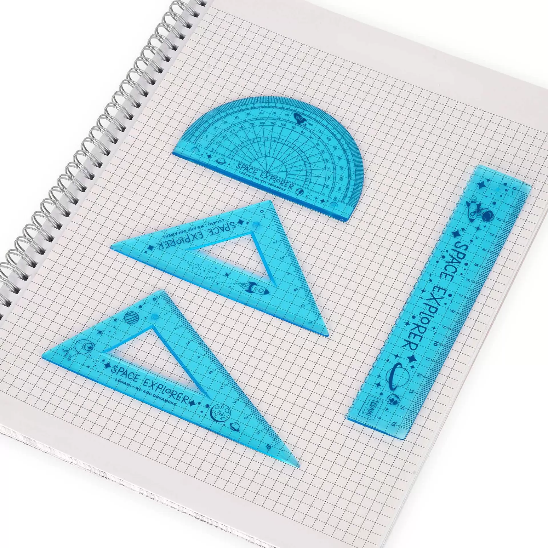 Legami Milano Set di Geometria - You Rule!- Altri Accessori Cartoleria | Righelli