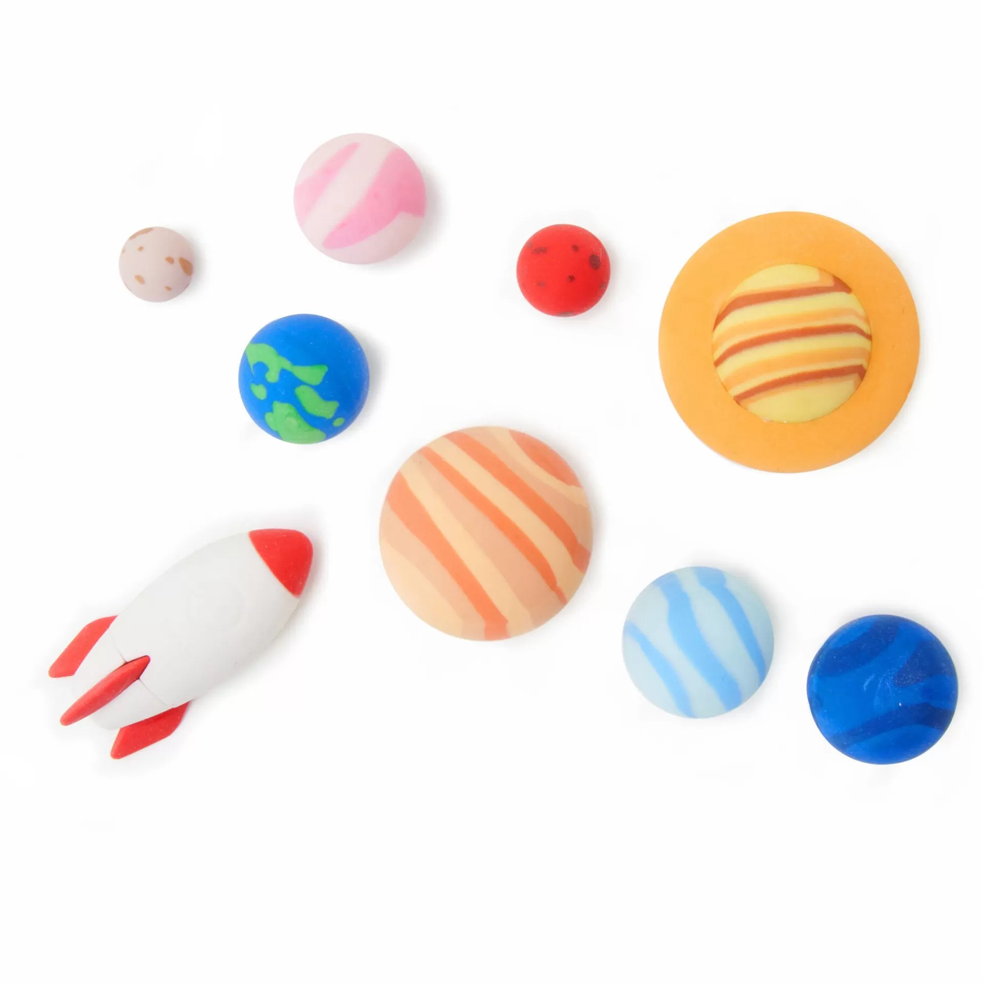 Legami Milano Solar System - Set di 9 Gomme- Gomme E Correttori