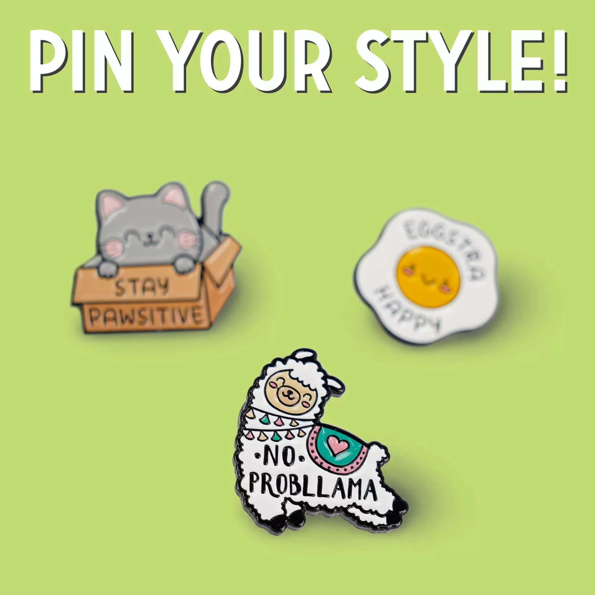 Legami Milano Spilla in Metallo Smaltato - Pin Your Style!- Spille