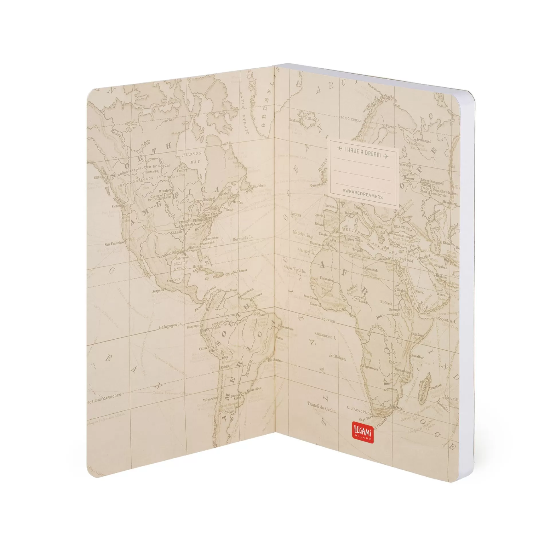 Legami Milano Taccuino a Righe - Medium - Photo Notebook- Quaderni A Righe