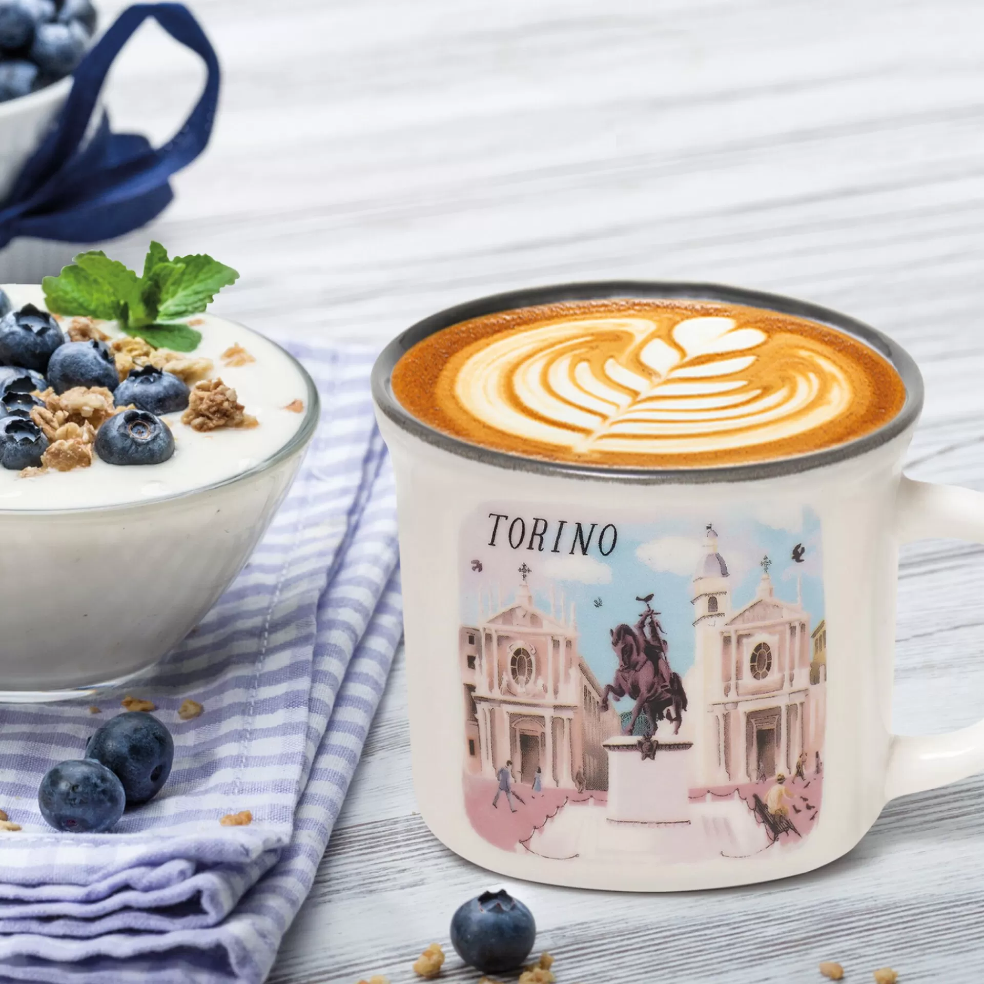 Legami Milano Tazza in Porcellana - Cup-Puccino - World Cities Collection- Tazze E Mugs