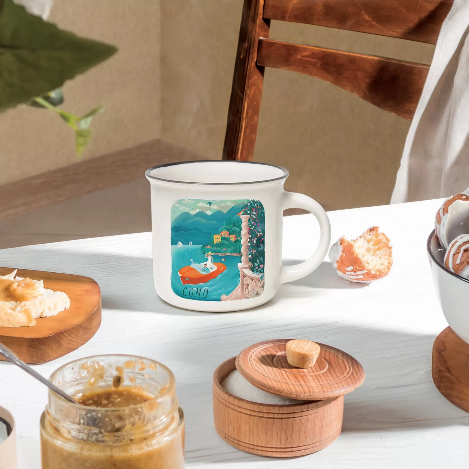 Legami Milano Tazza in Porcellana - Cup-Puccino - World Cities Collection- Tazze E Mugs
