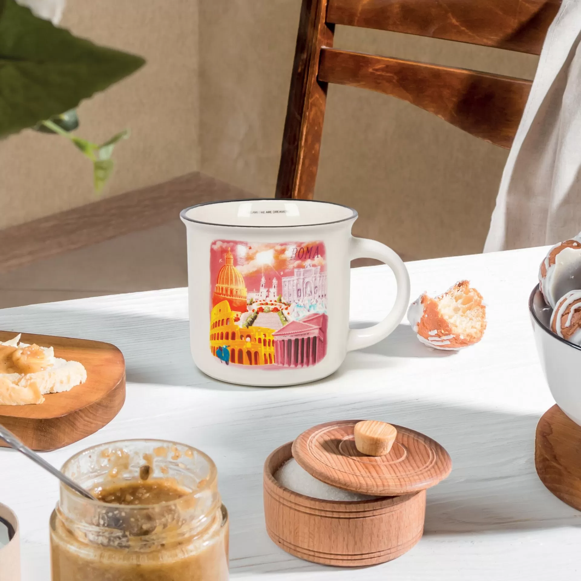 Legami Milano Tazza in Porcellana - Cup-Puccino - World Cities Collection- Tazze E Mugs